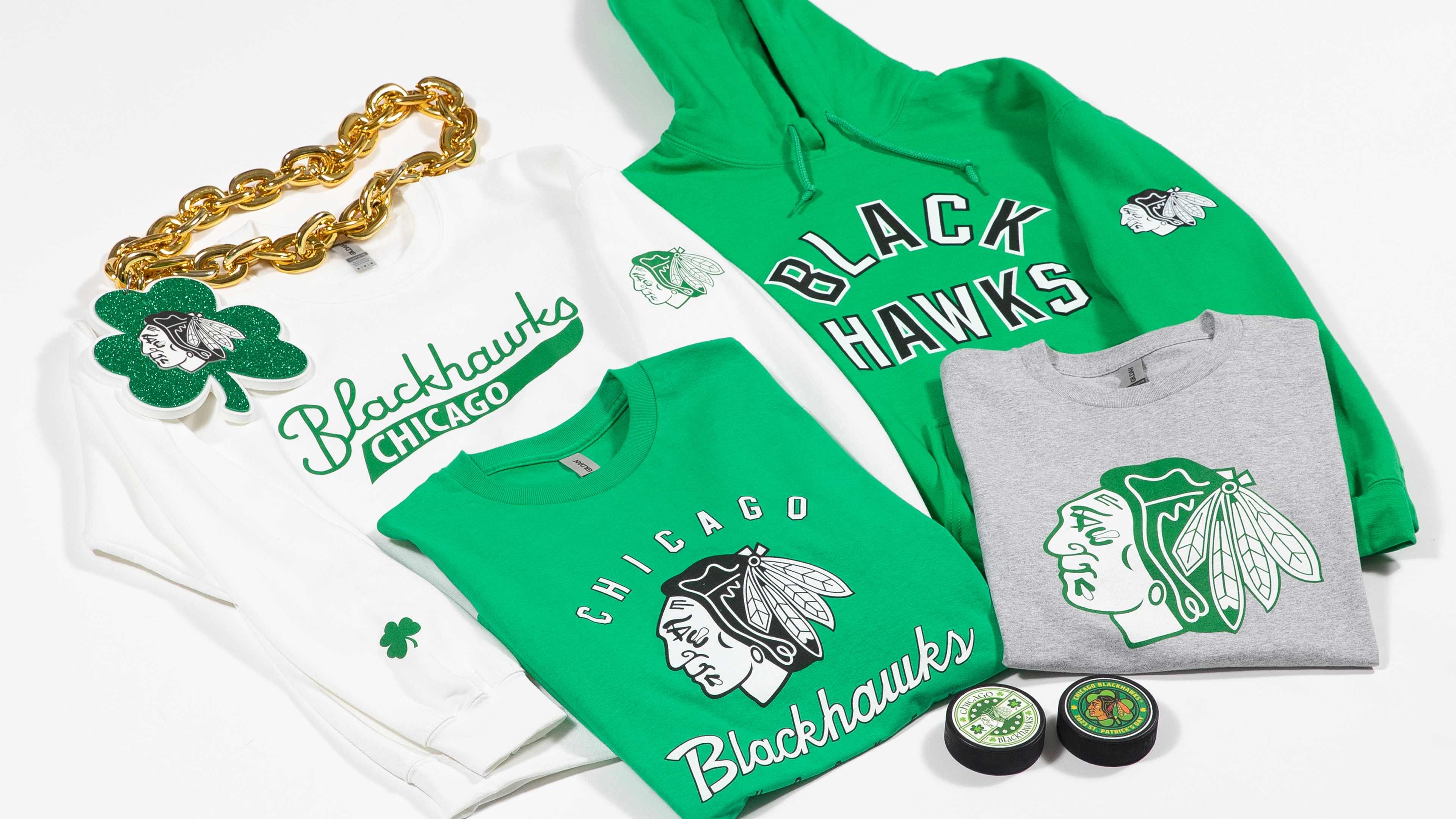 Green chicago online blackhawks shirt