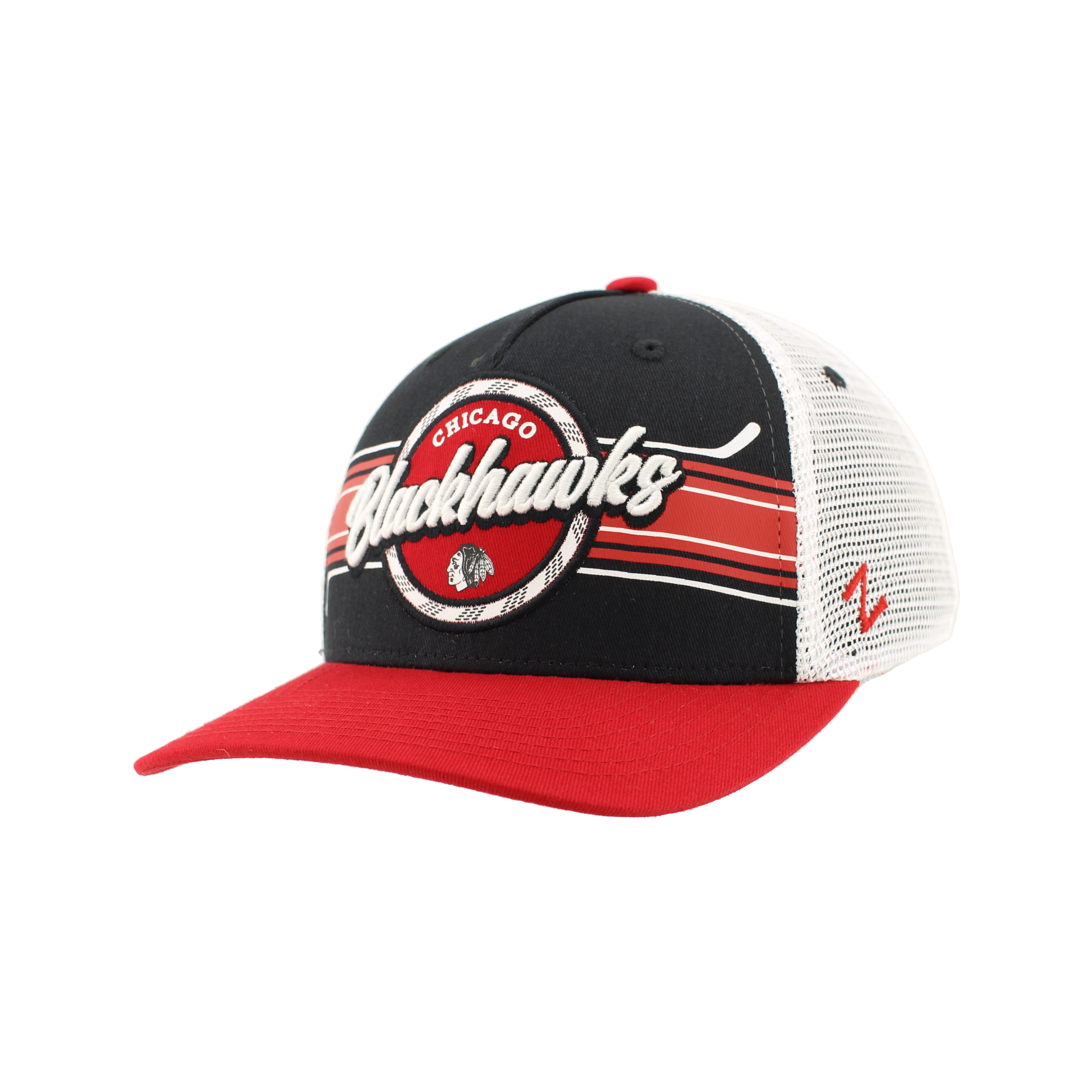 Zephyr Chicago Blackhawks Skate Lace Stout Trucker – CBH Shop