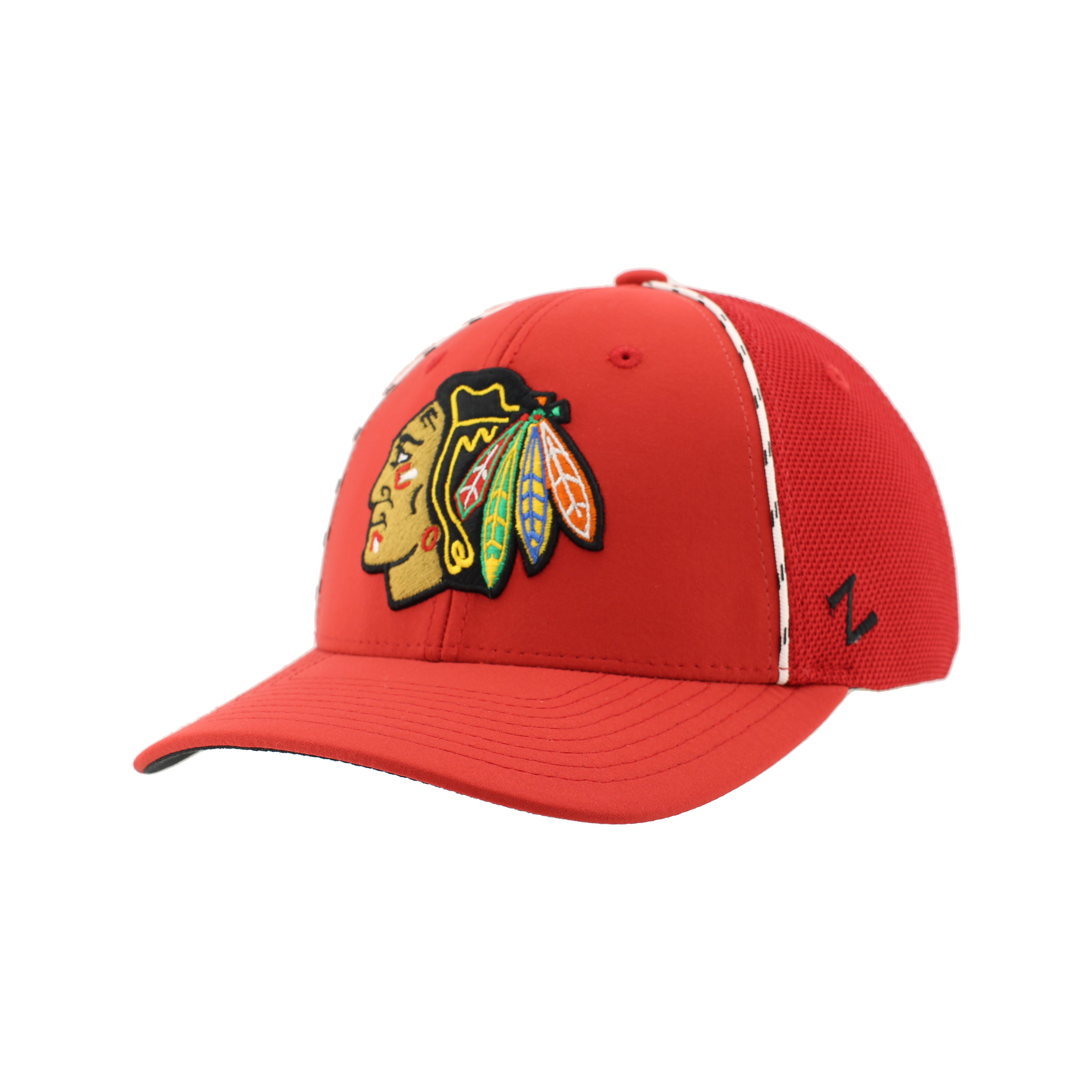 Zephyr Chicago Blackhawks Skate Lace Check It Snapback – CBH Shop