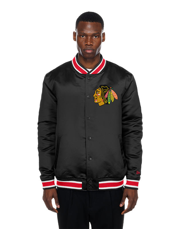 New Era Chicago Blackhawks Game Day Satin Jacket – CBH Shop