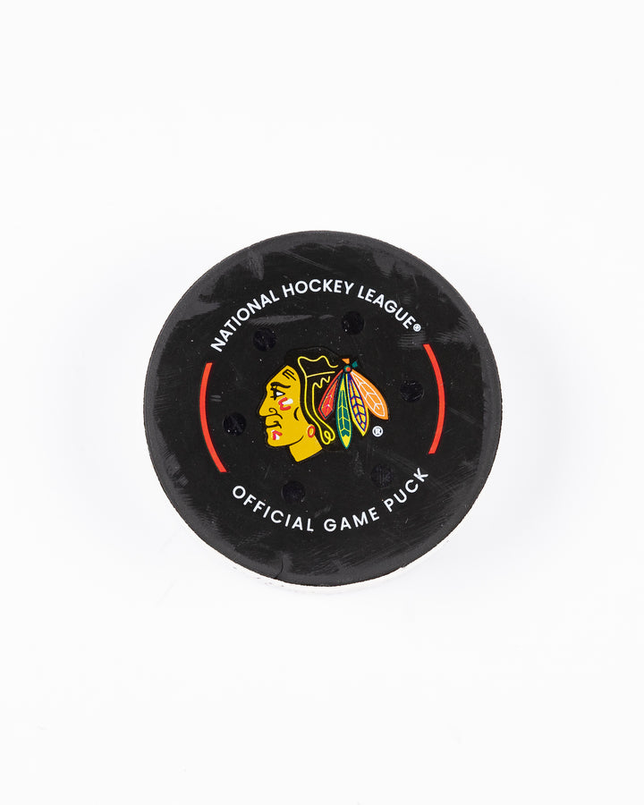 Game-Used Puck 12/4/24 15960
