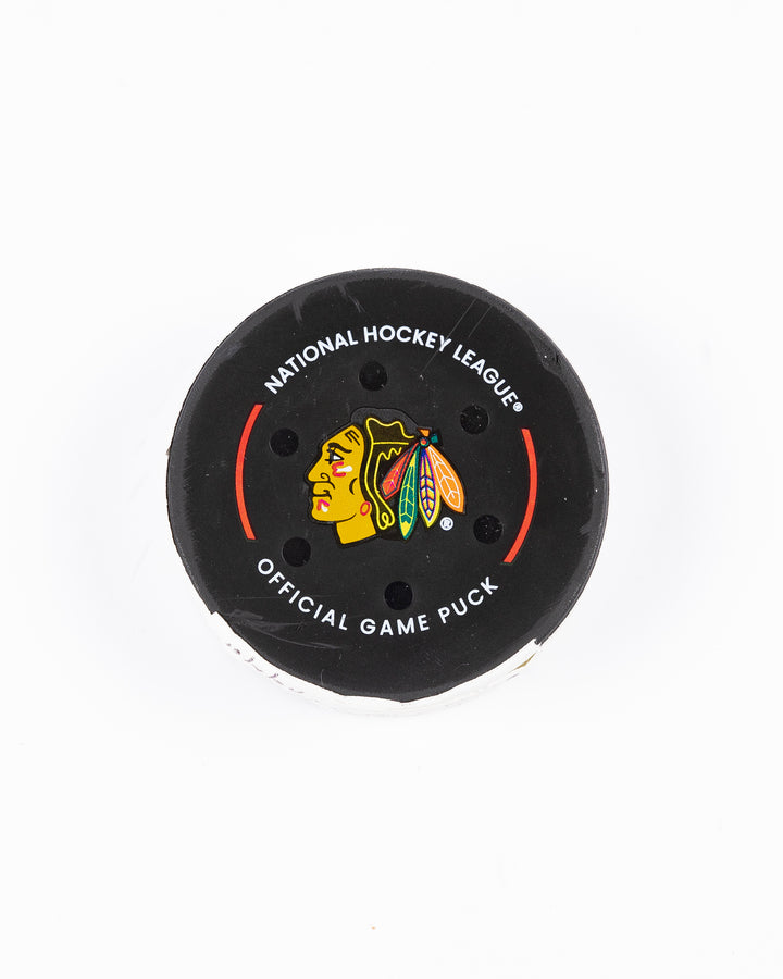 Game-Used Puck 12/7/24 15962