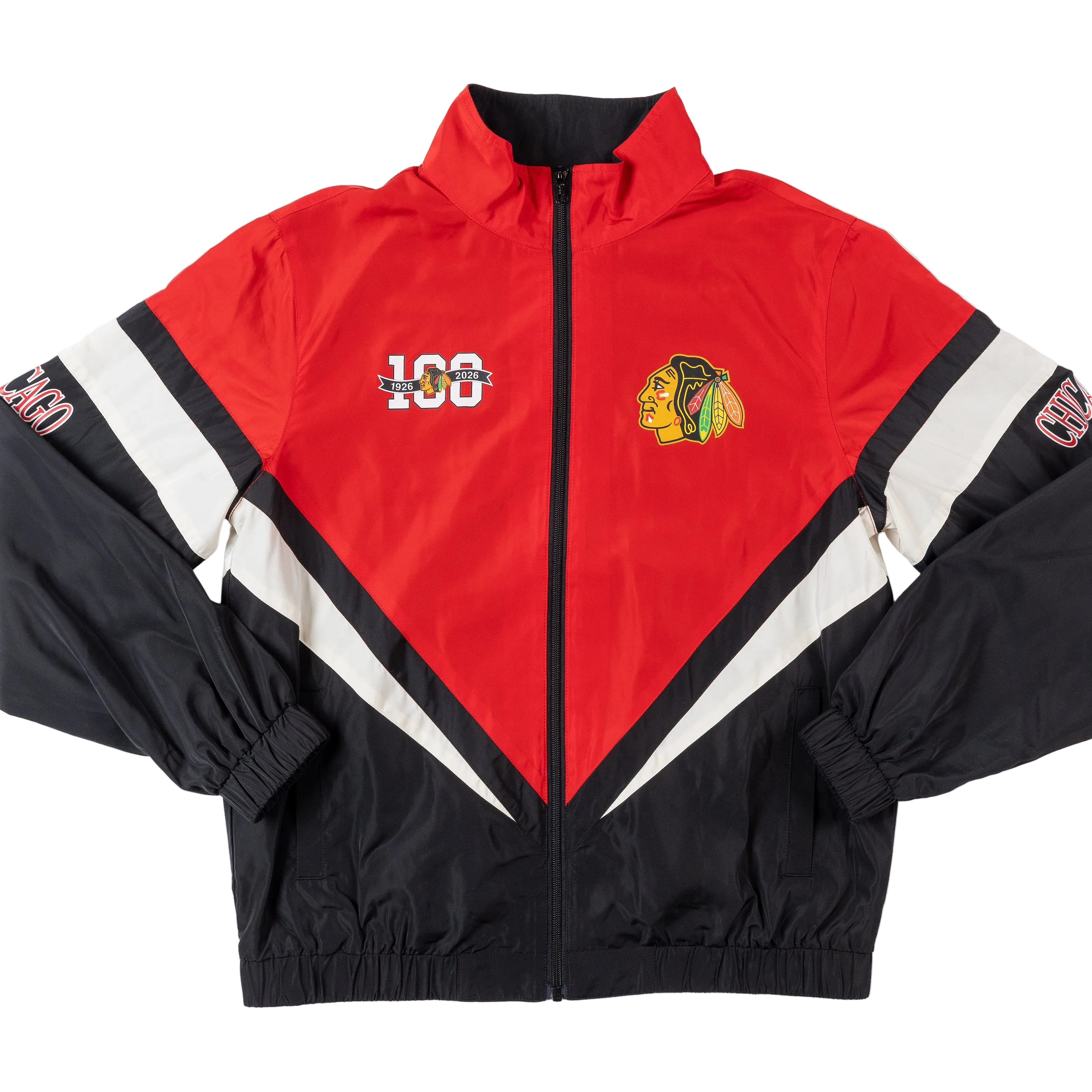 Wild Collective Chicago Blackhawks Centennial Track Jacket – CBH Shop