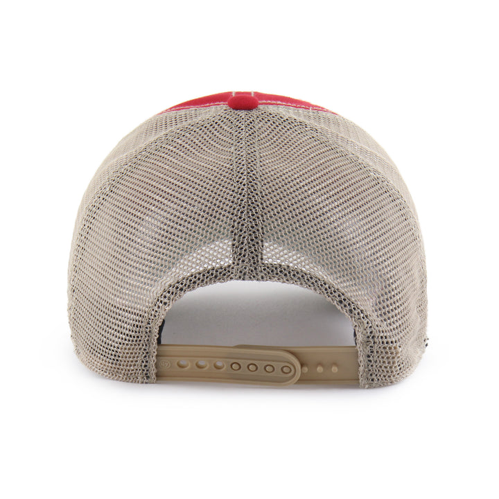 '47 Chicago Blackhawks Centennial Clean Up Trucker Hat Red