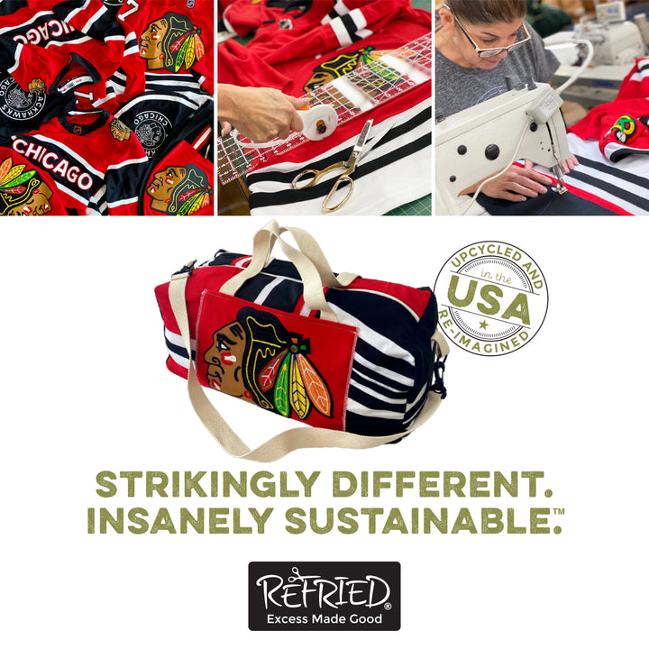 Refried Chicago Blackhawks Tote Bag