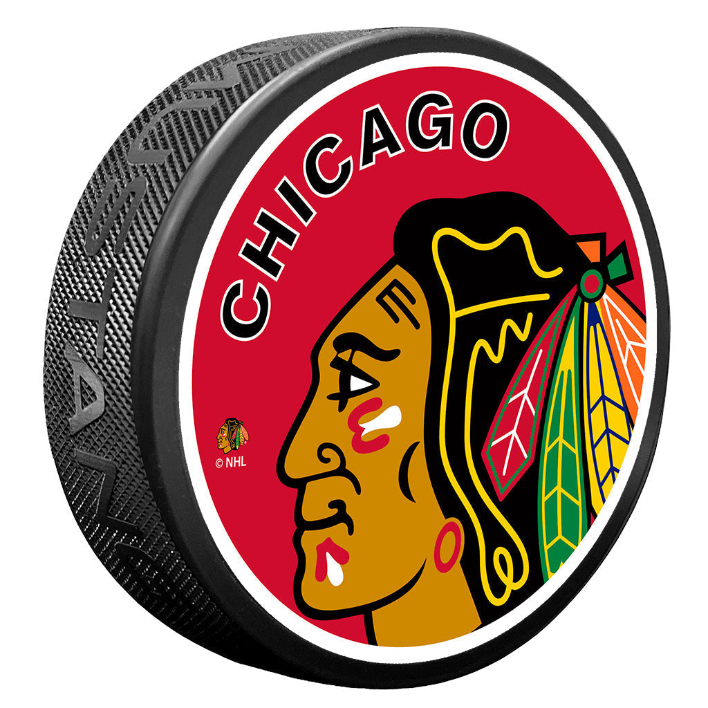 Chicago Blackhawks Icon Puck – CBH Shop
