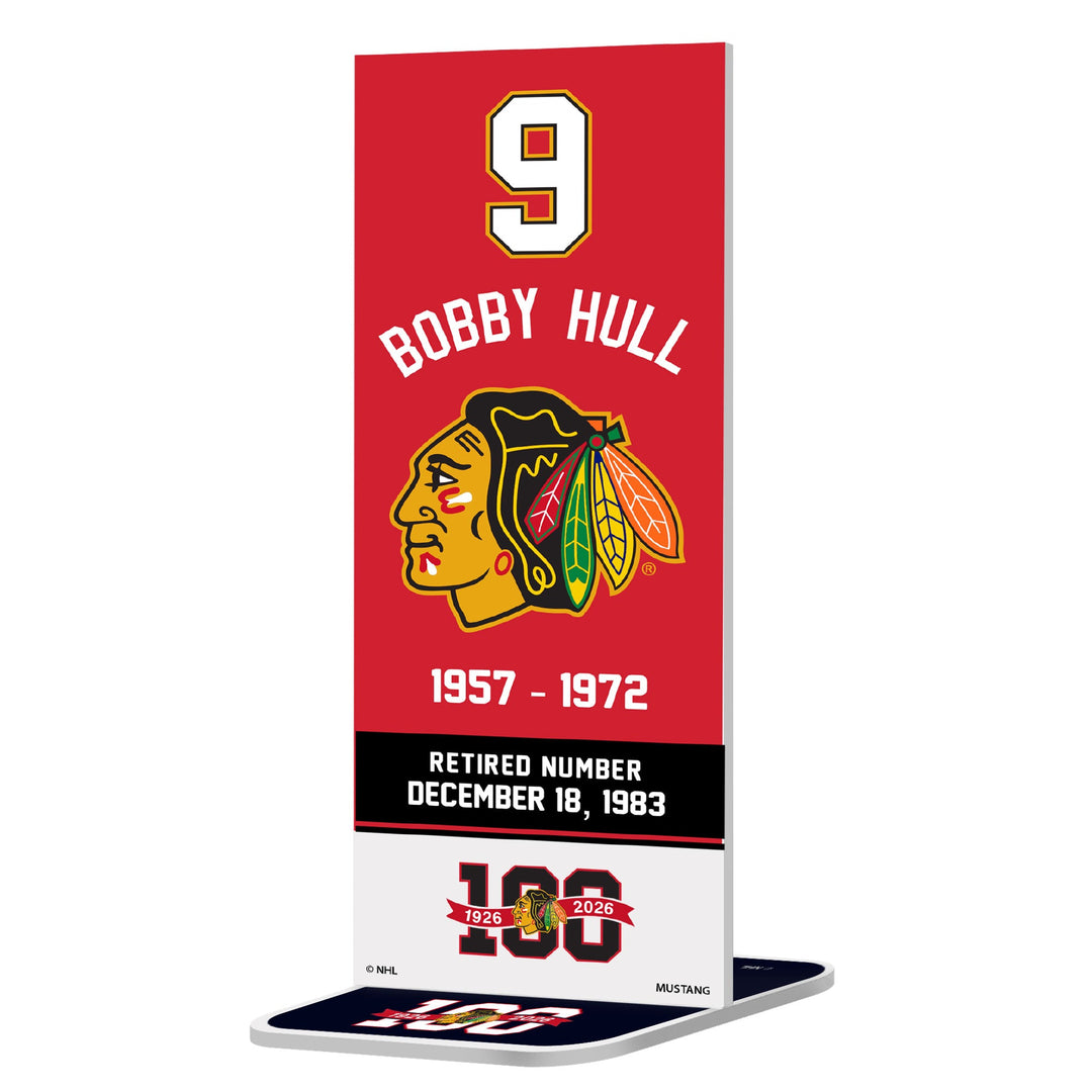 Chicago Blackhawks Centennial Ticket Bobby Hull
