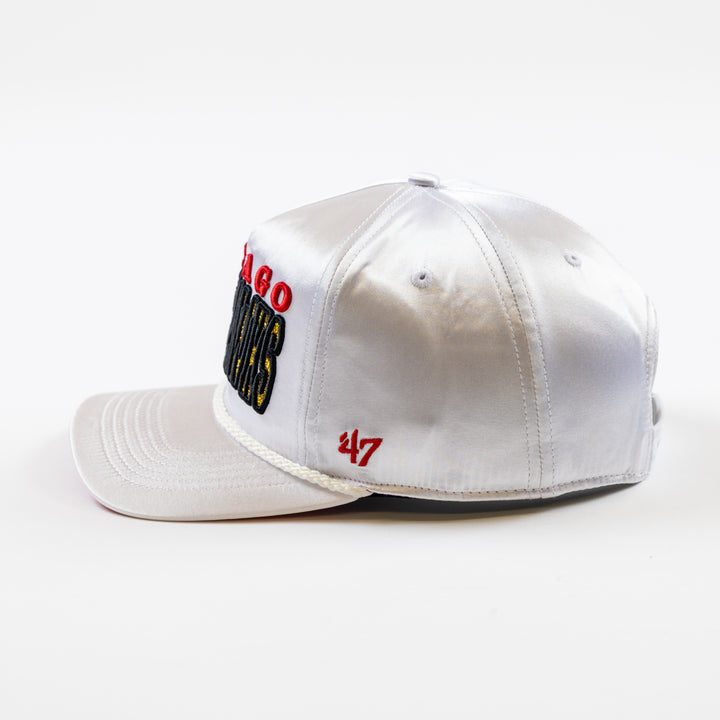 '47 Chicago Blackhawks Women's Centennial Satin Hitch Hat
