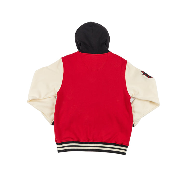 Mitchell & Ness Chicago Blackhawks Centennial Rinkside Fleece Full-Snap Jacket