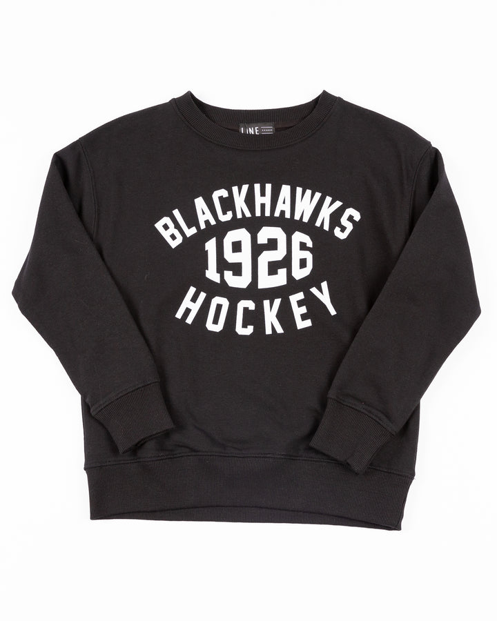 Line Change Kids Chicago Blackhawks Nostalgic Crewneck
