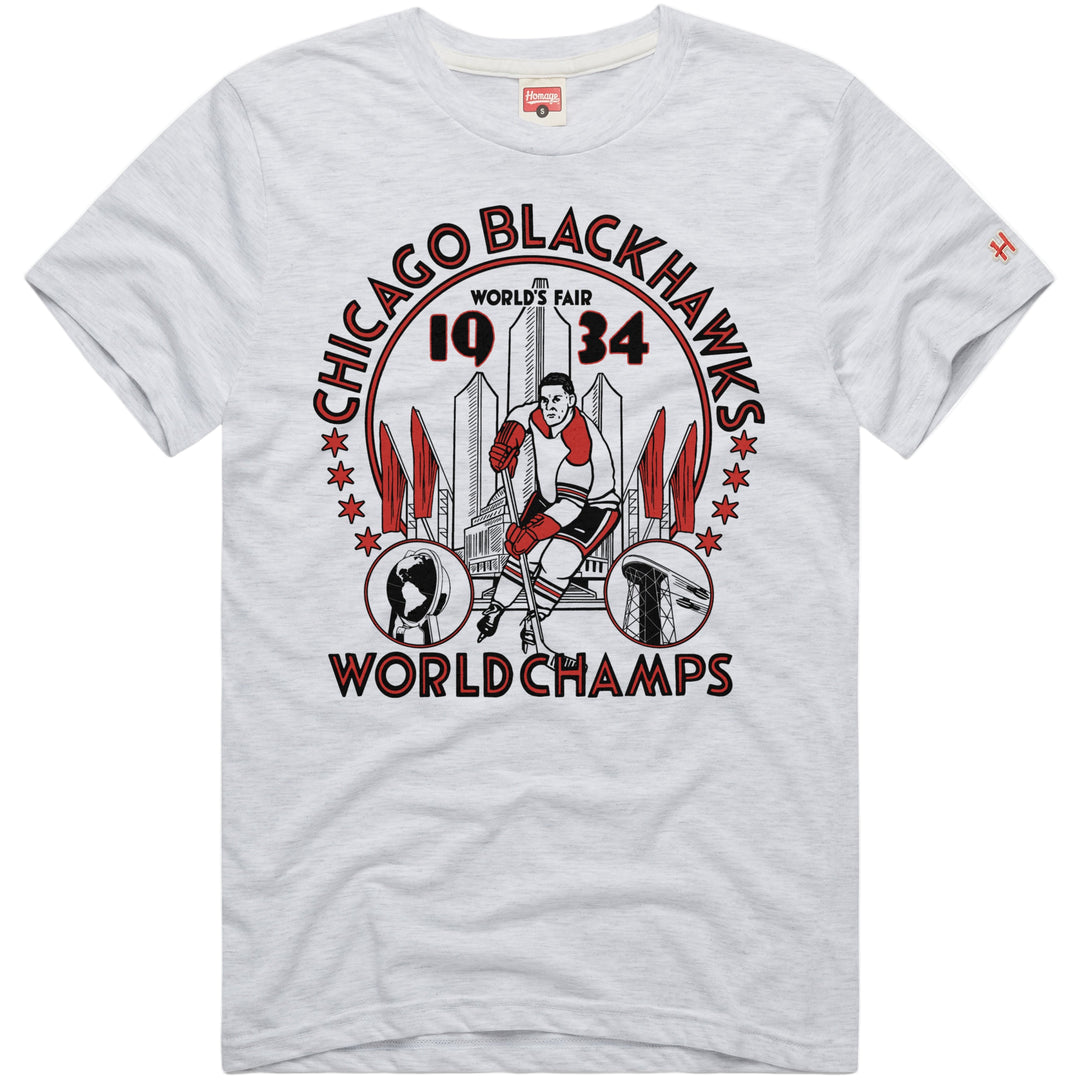 Homage Chicago Blackhawks 1934 World Champs Tee