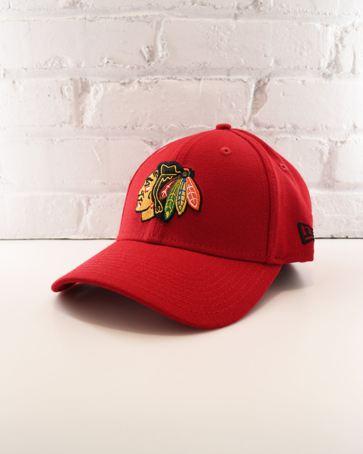 Chicago Blackhawks Reebok Stretch Small / Medium Baseball Cap Hat