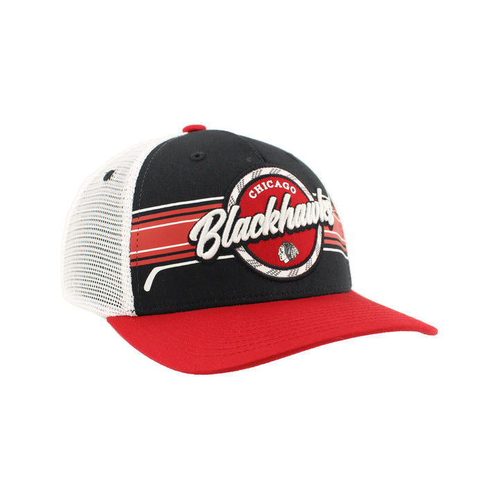 Zephyr Chicago Blackhawks Skate Lace Stout Trucker