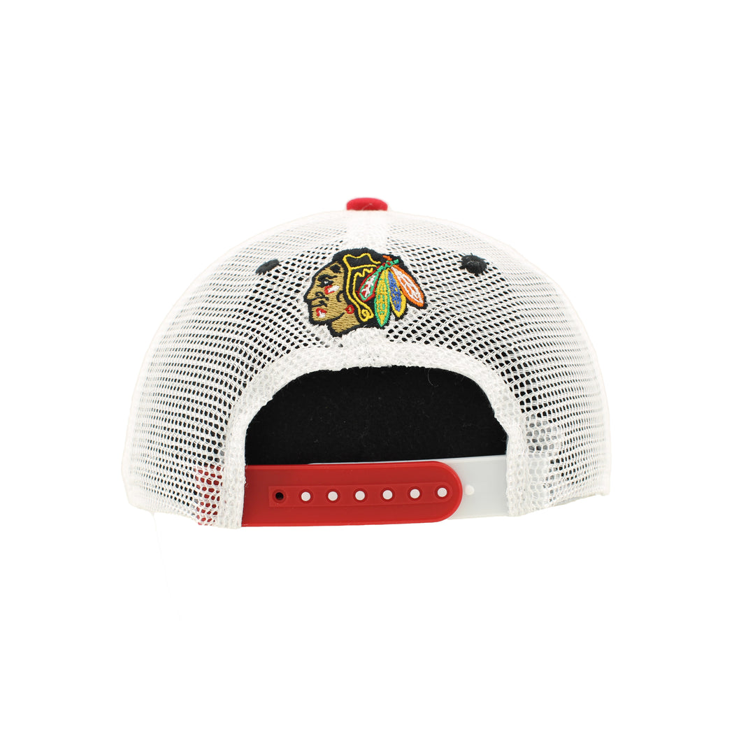Zephyr Chicago Blackhawks Skate Lace Stout Trucker