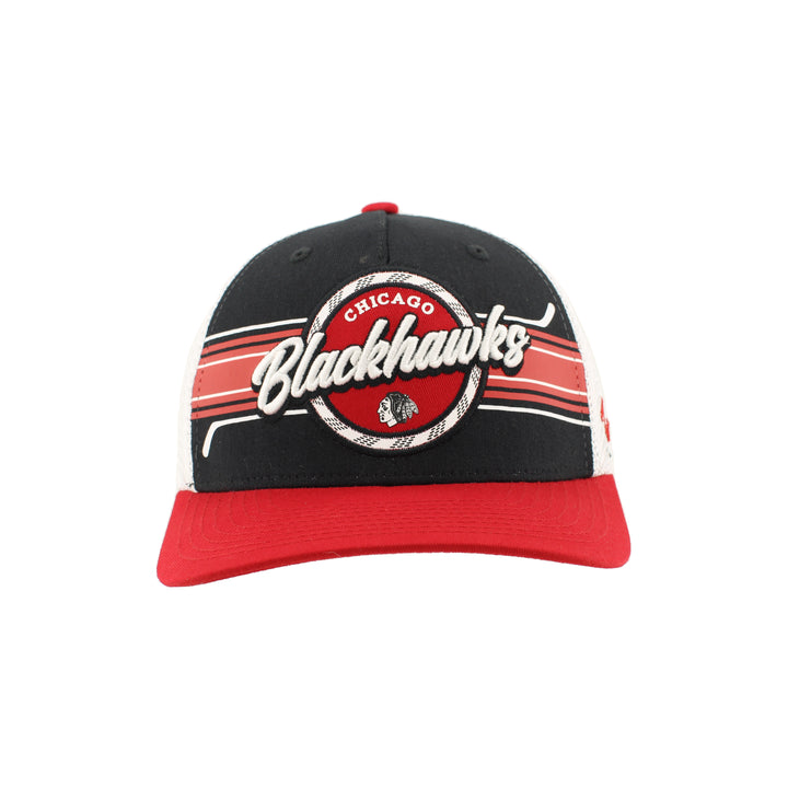 Zephyr Chicago Blackhawks Skate Lace Stout Trucker