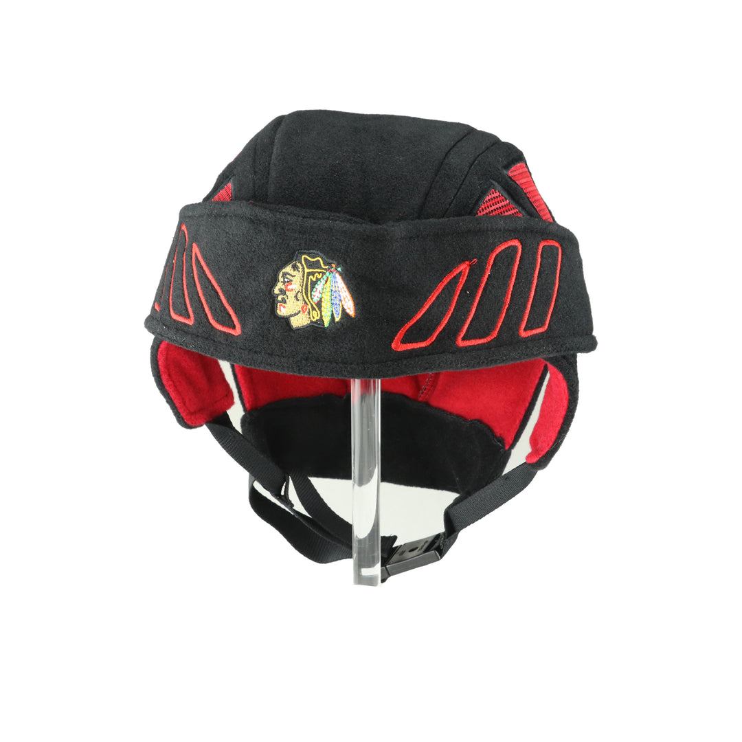 chicago blackhawks motorcycle helmet Zephyr Chicago Blackhawks Rink Element Helmet Knit Hat