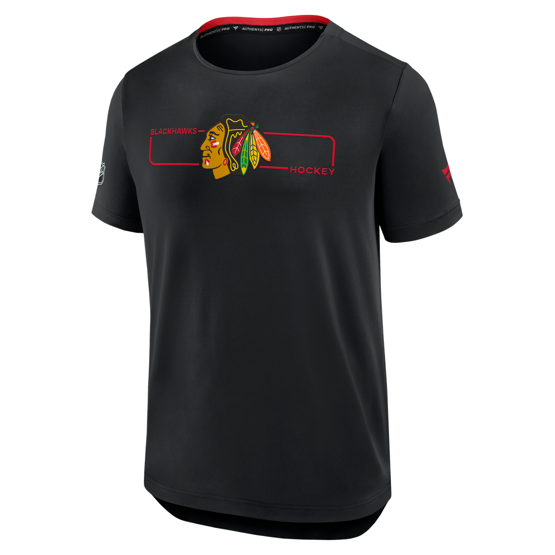 Fanatics Chicago Blackhawks Authentic Pro Primary Logo T-Shirt