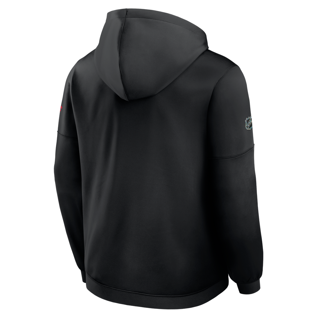 Fanatics Chicago Blackhawks Authentic Pro Rink Fleece Pullover Hoodie