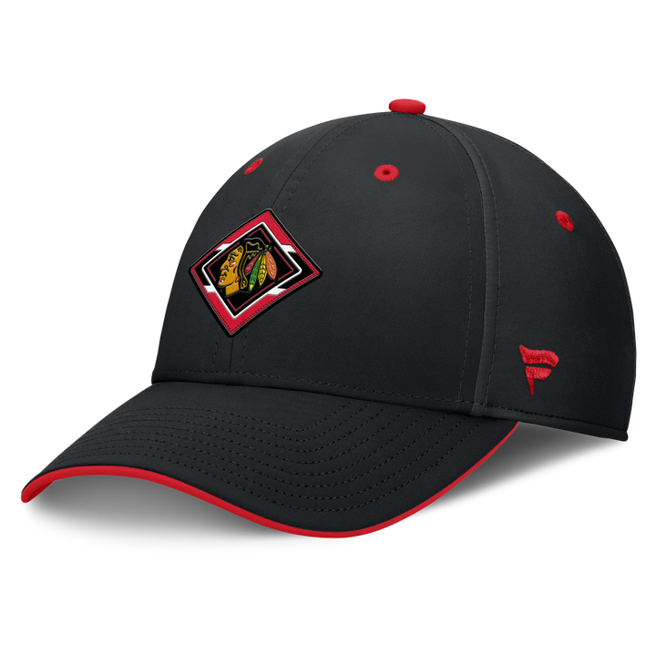 Fanatics Chicago Blackhawks Rink Stretch Fit Hat