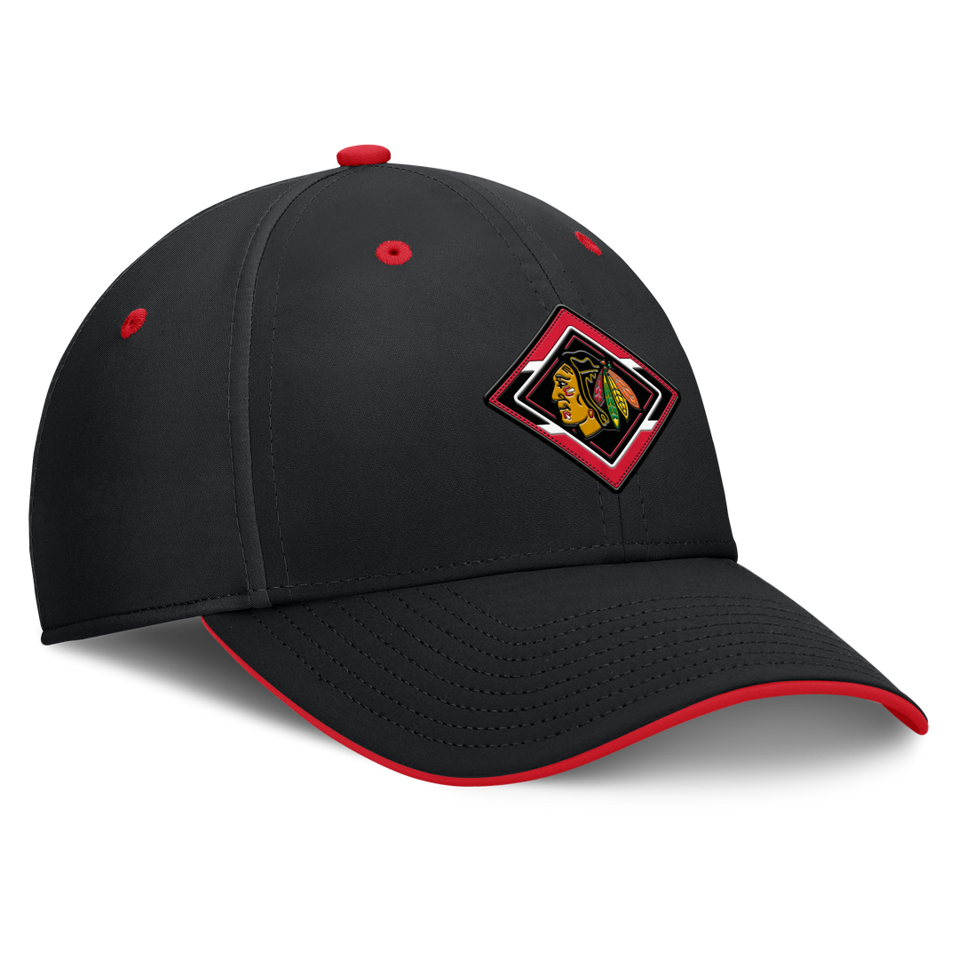 Fanatics Chicago Blackhawks Rink Stretch Fit Hat
