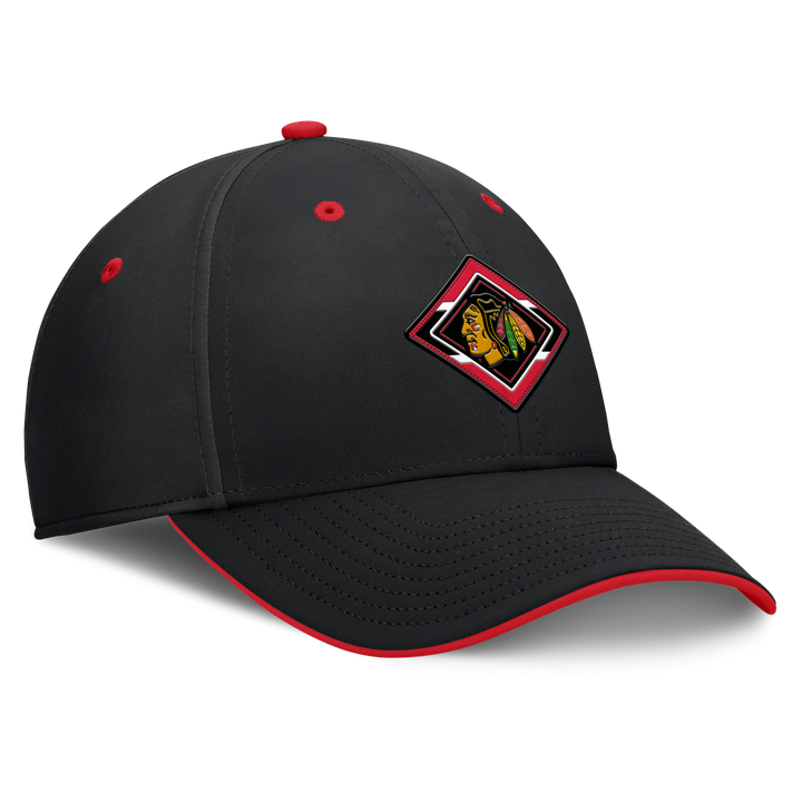 Fanatics Chicago Blackhawks Rink Stretch Fit Hat