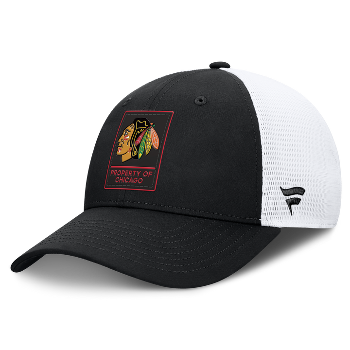 Fanatics Chicago Blackhawks Authentic Pro Train Meshback Adjustable Hat