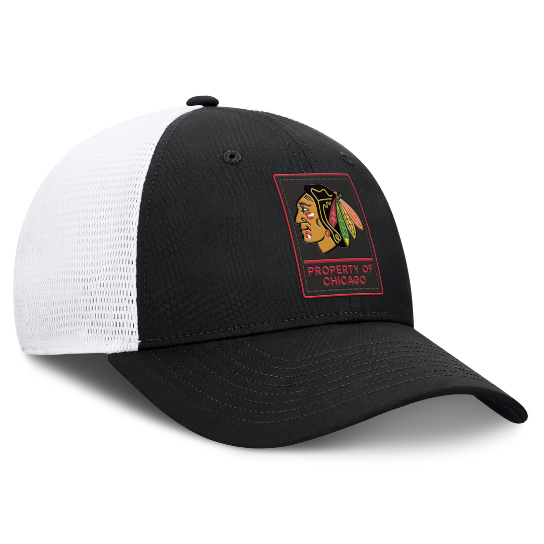 Fanatics Chicago Blackhawks Authentic Pro Train Meshback Adjustable Hat