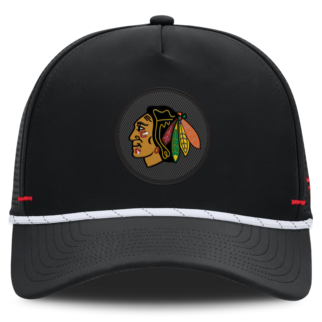 Fanatics Chicago Blackhawks Authentic Pro Rink Vented A-Frame Adjustable Hat