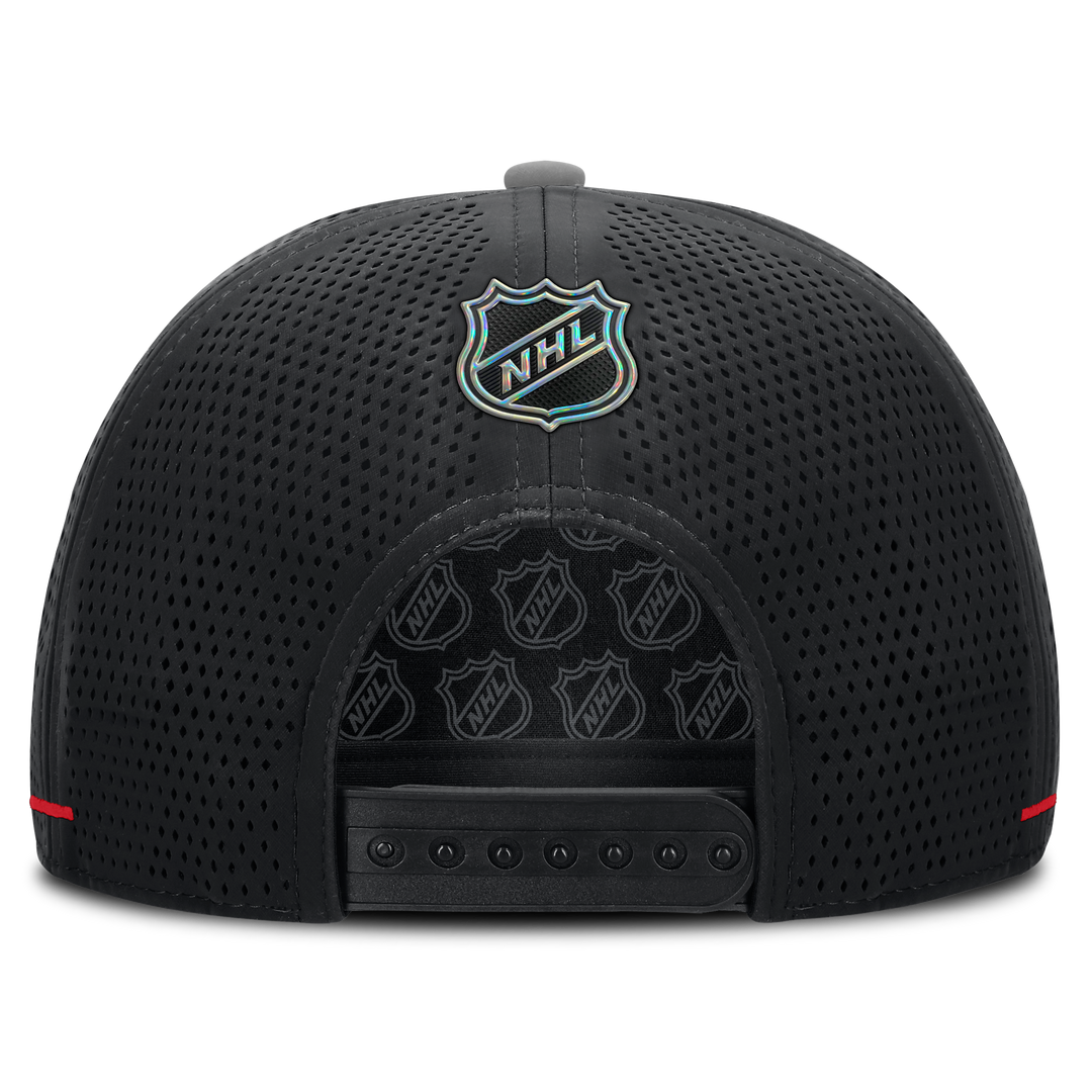 Fanatics Chicago Blackhawks Authentic Pro Rink Vented A-Frame Adjustable Hat