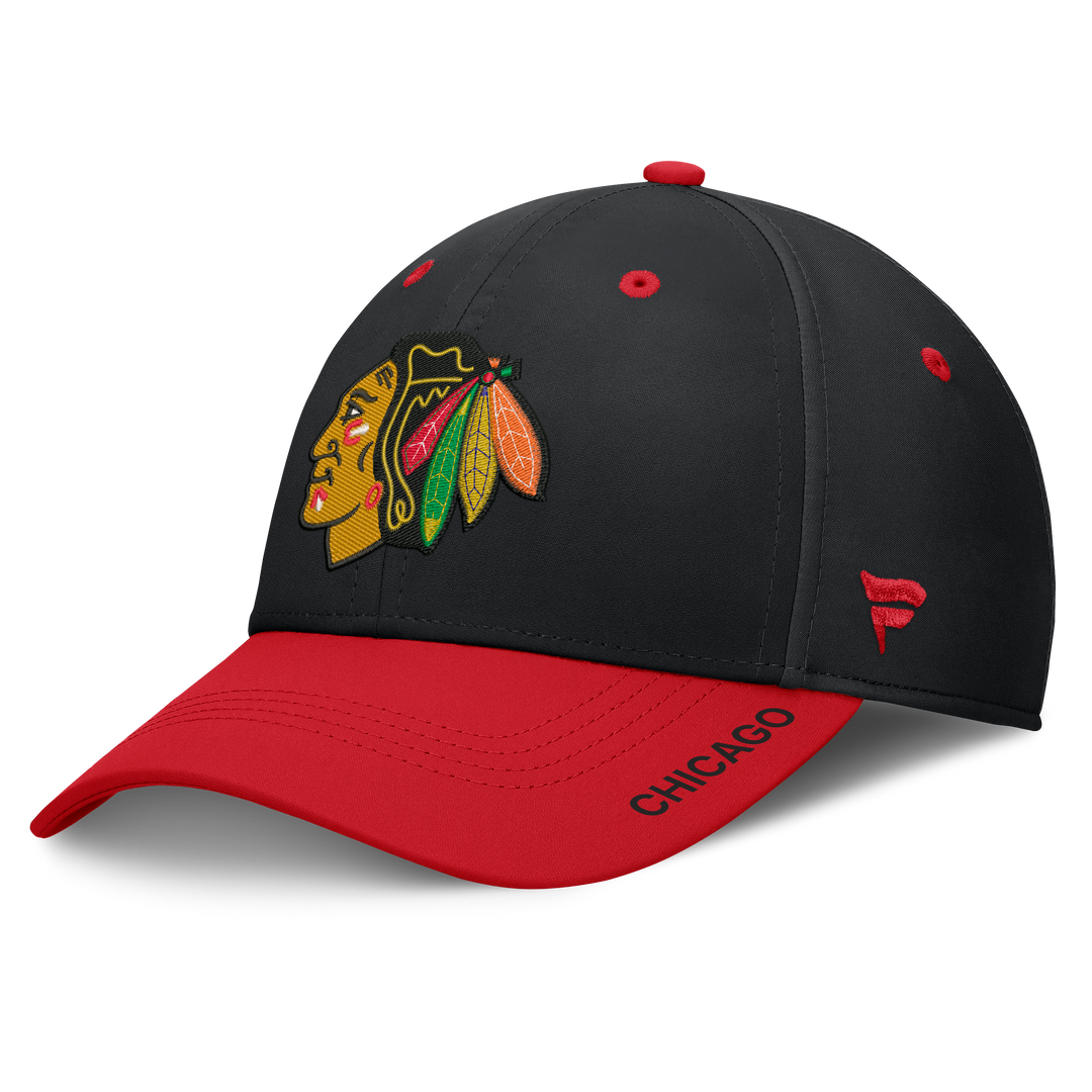 Fanatics Chicago Blackhawks Authentic Pro Rink Stretch Hat