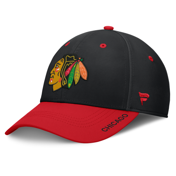 Fanatics Chicago Blackhawks Authentic Pro Rink Stretch Hat