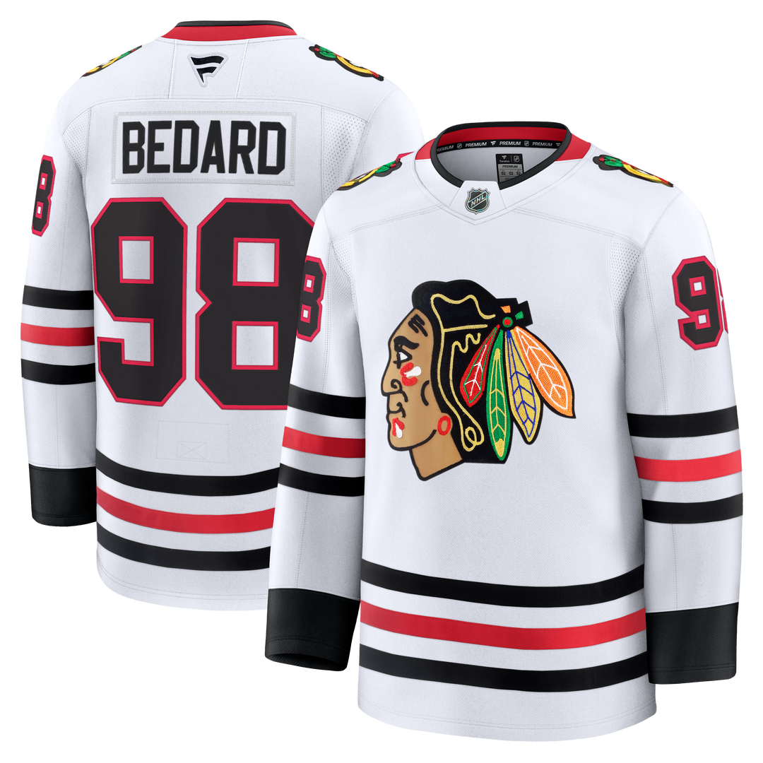 Fanatics Chicago Blackhawks Connor Bedard Premium Away Jersey