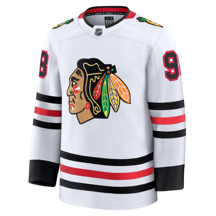 Fanatics Chicago Blackhawks Connor Bedard Premium Away Jersey