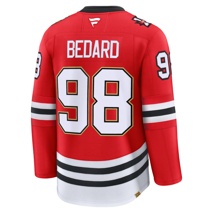 Fanatics Chicago Blackhawks Centennial Premium Bedard Jersey