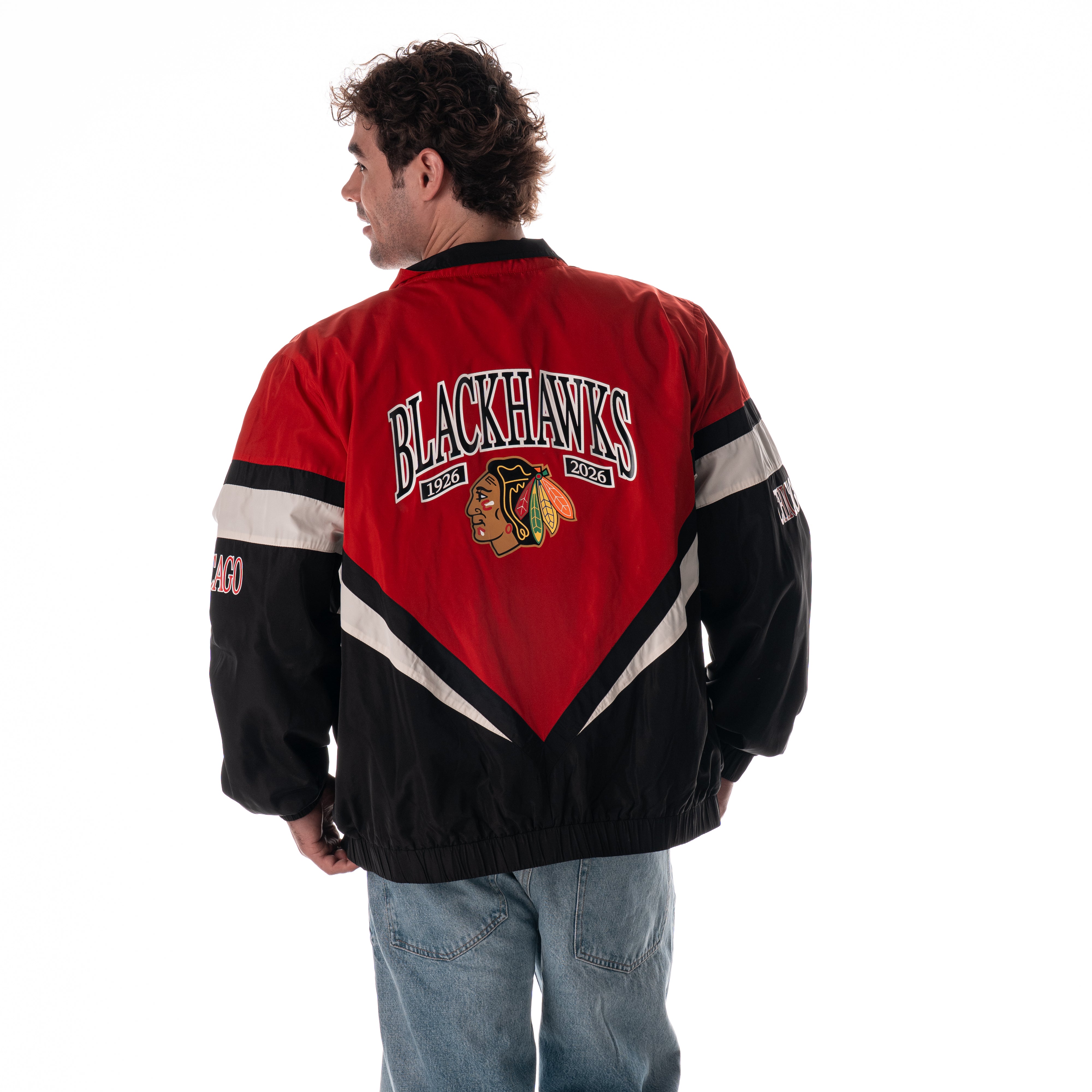 Wild Collective Chicago Blackhawks Centennial Track Jacket – CBH Shop