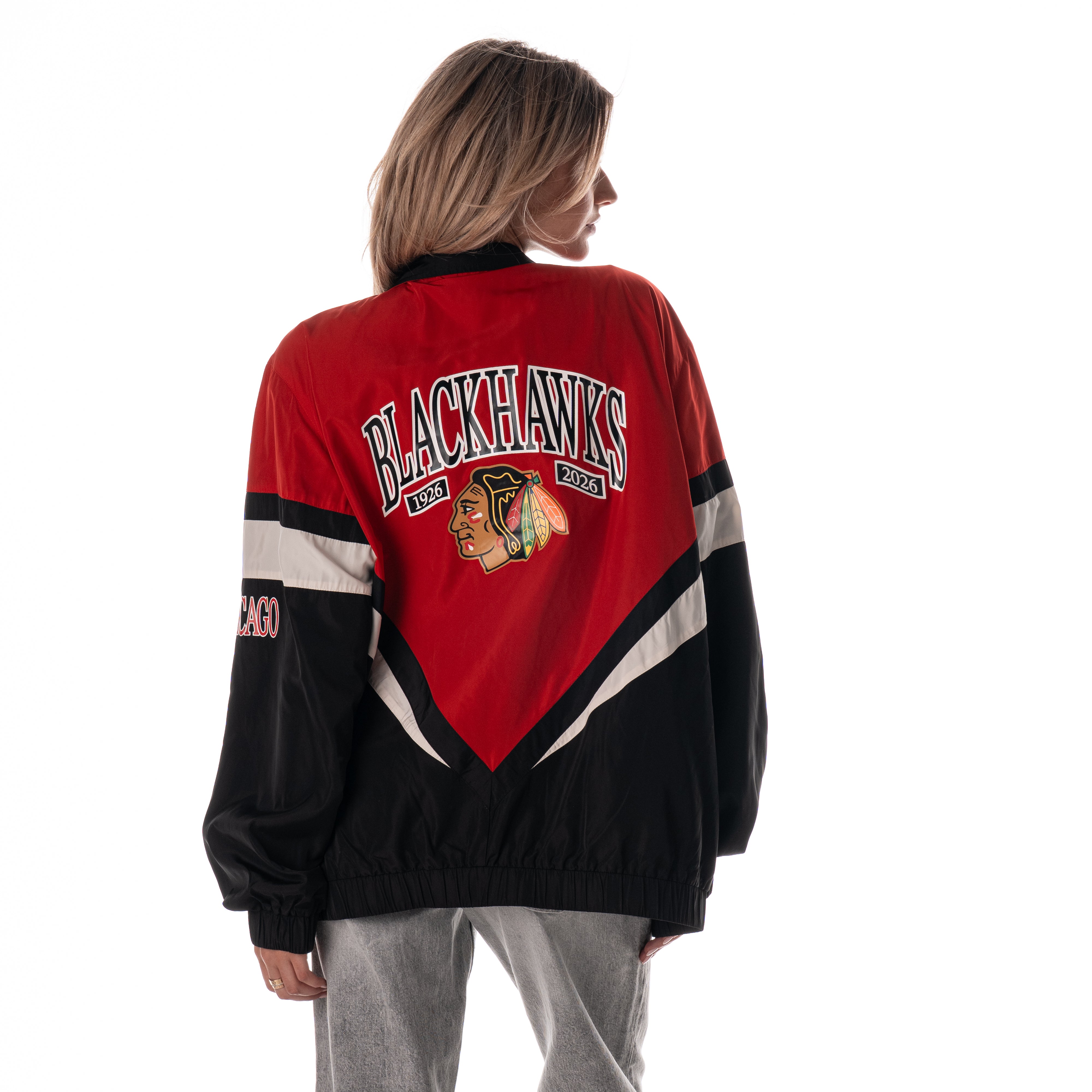 Wild Collective Chicago Blackhawks Centennial Track Jacket – CBH Shop