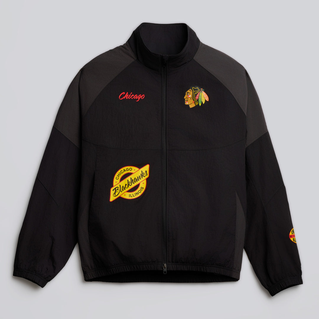 lululemon Chicago Blackhawks Oversized Nylon Track Jacket