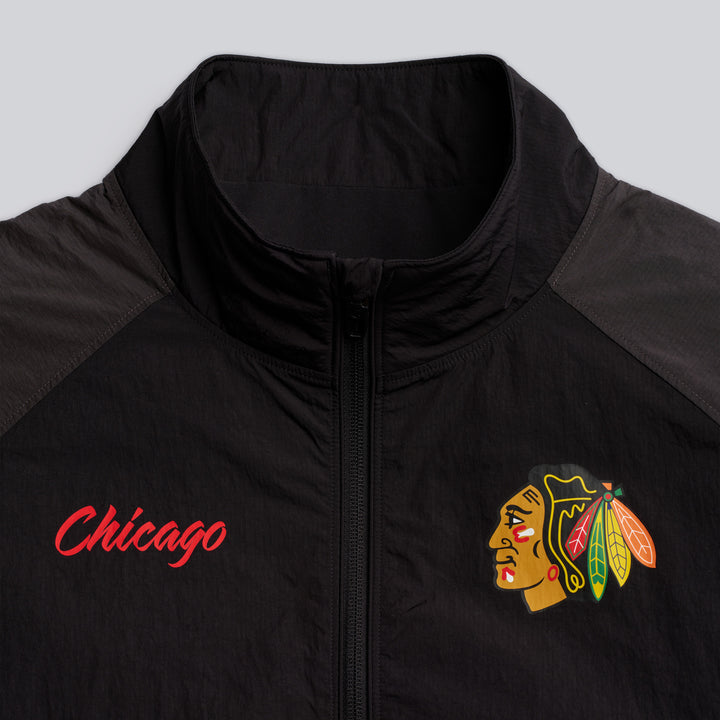 lululemon Chicago Blackhawks Oversized Nylon Track Jacket