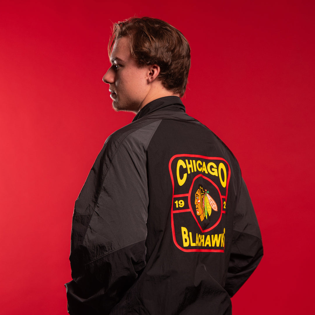 lululemon Chicago Blackhawks Oversized Nylon Track Jacket