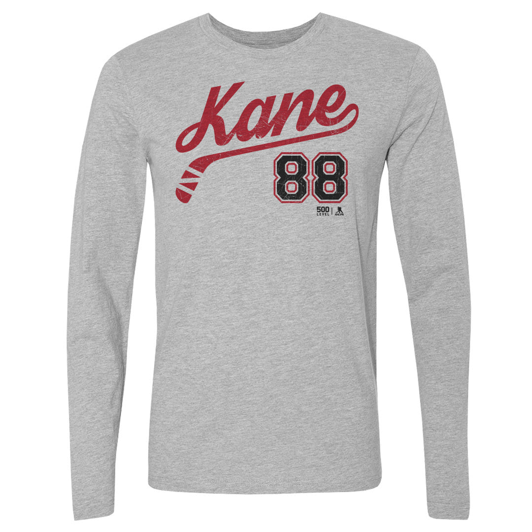 Chicago Blackhawks Patrick Kane Script Long Sleeve Tee