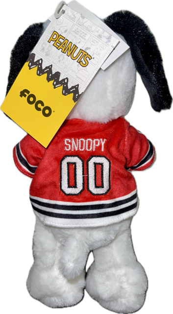 Chicago Blackhawks Plush 10" Snoopy Jersey