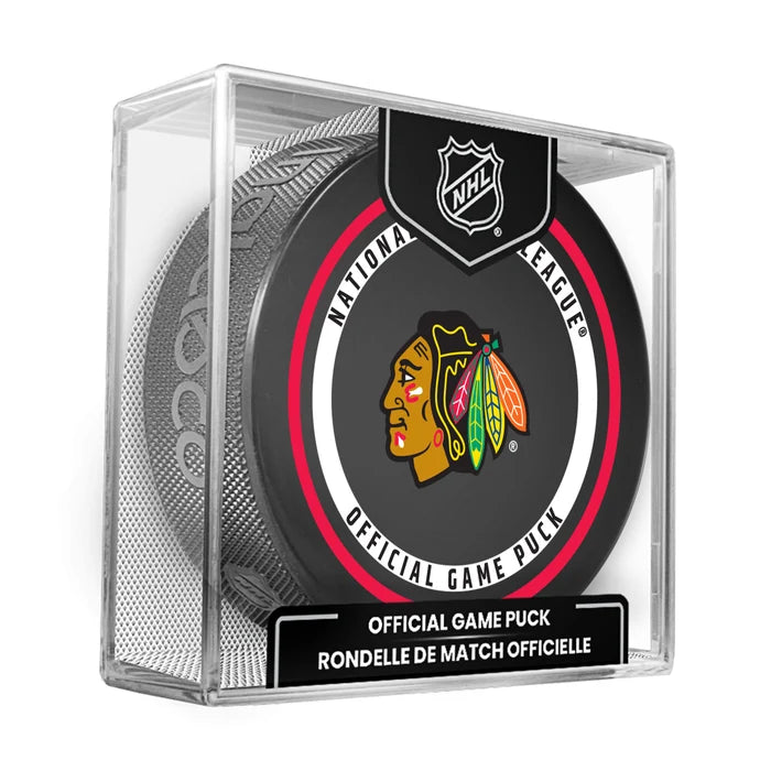 Chicago Blackhawks Official Game Puck