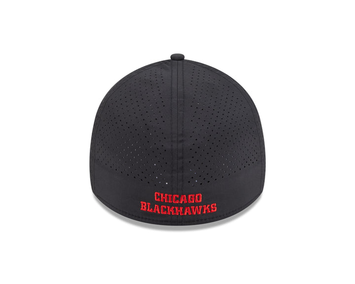 New Era Chicago Blackhawks 39THIRTY Primary Logo Rope Fitted Cap