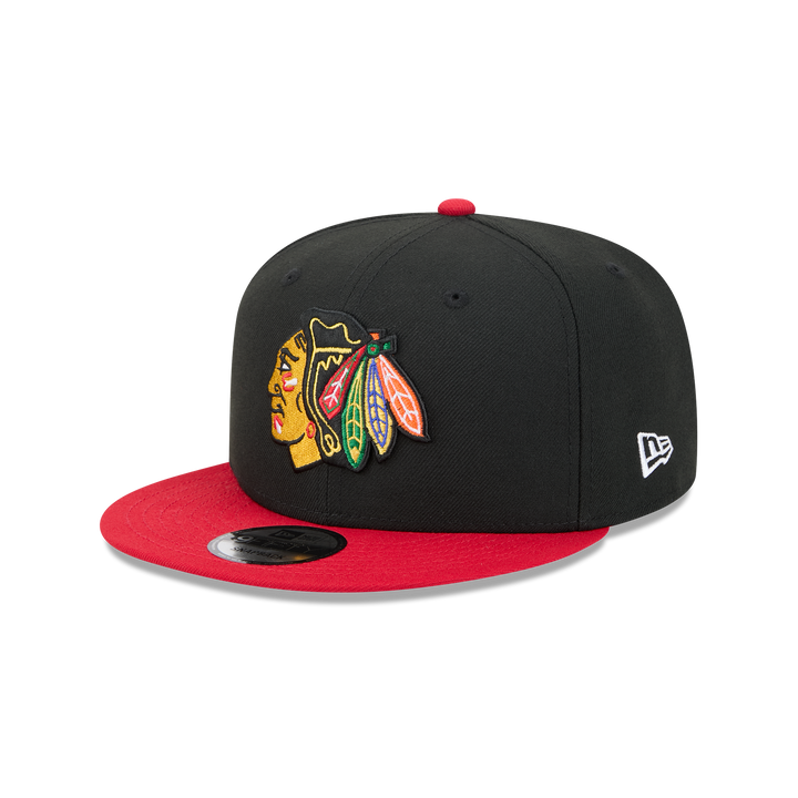 New Era Chicago Blackhawks 9FIFTY Two Tone Flat Brim Snapback