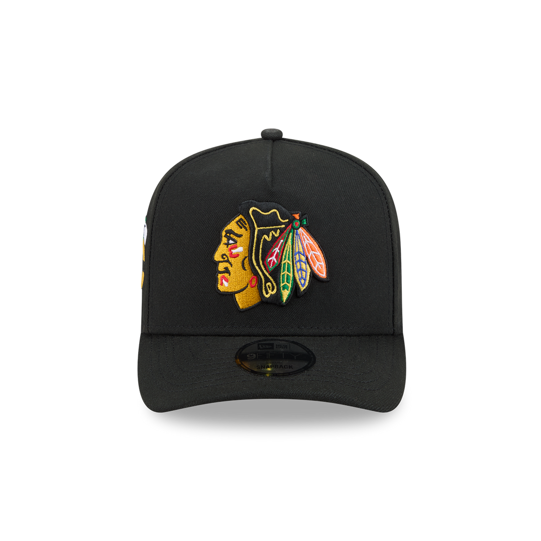 New Era Chicago Blackhawks 9FIFTY A-Frame Primary Snapback Hat