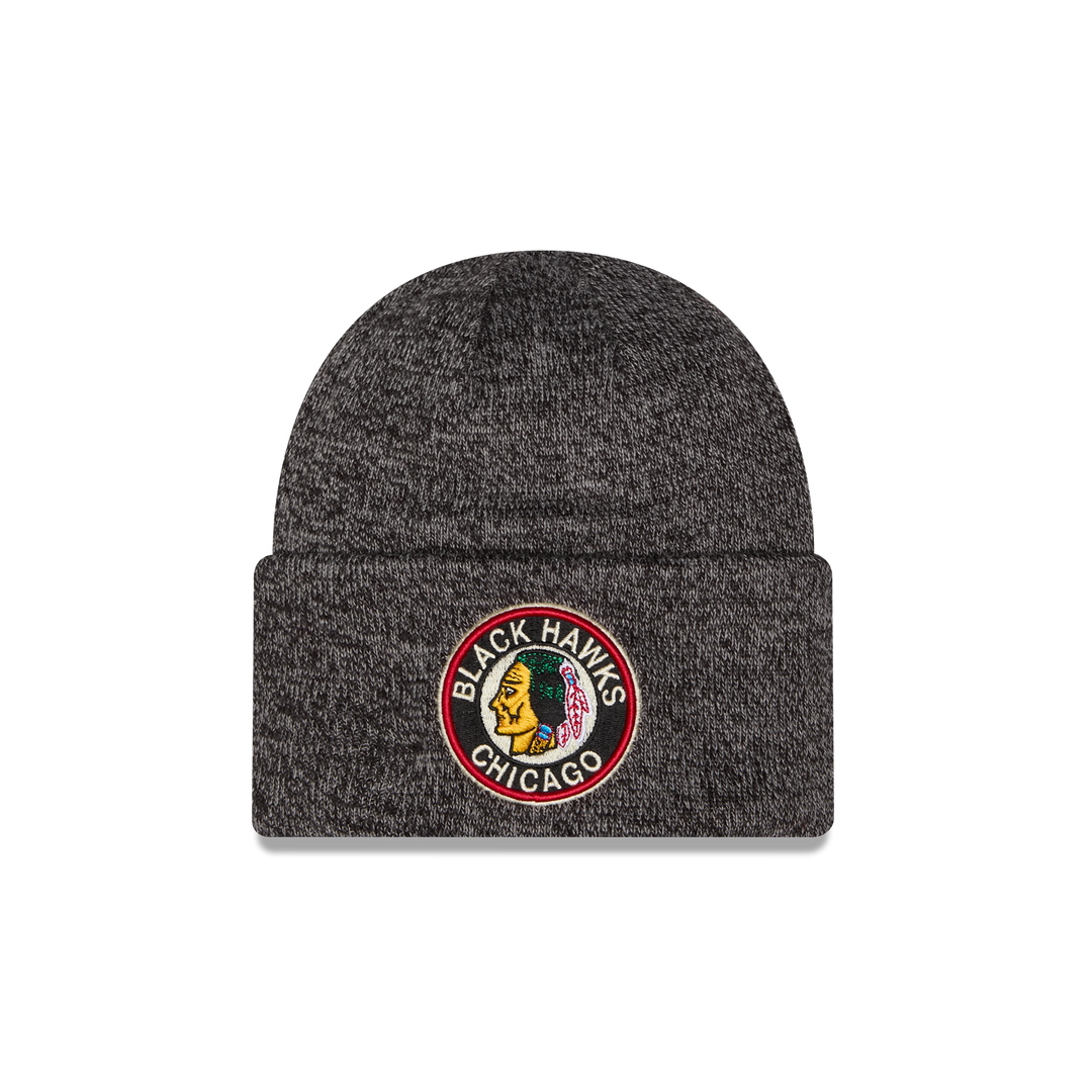 New Era Chicago Blackhawks Vintage Marled Knit Beanie