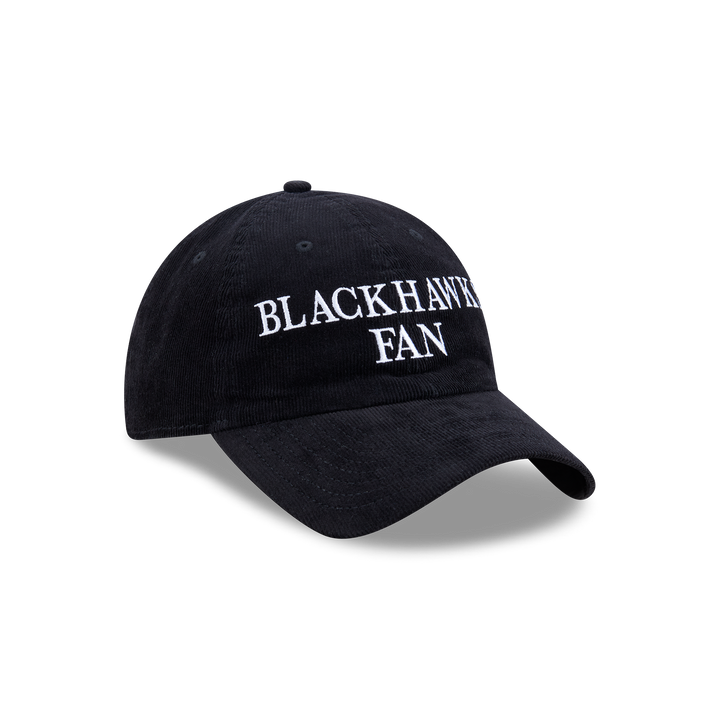 New Era Chicago Blackhawks Corduroy Blackhawks Fan Adjustable Cap
