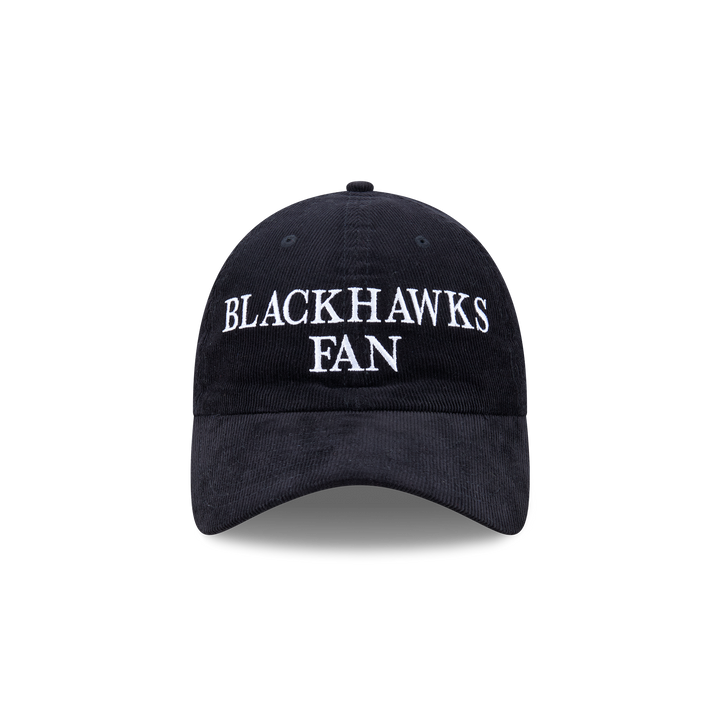 New Era Chicago Blackhawks Corduroy Blackhawks Fan Adjustable Cap