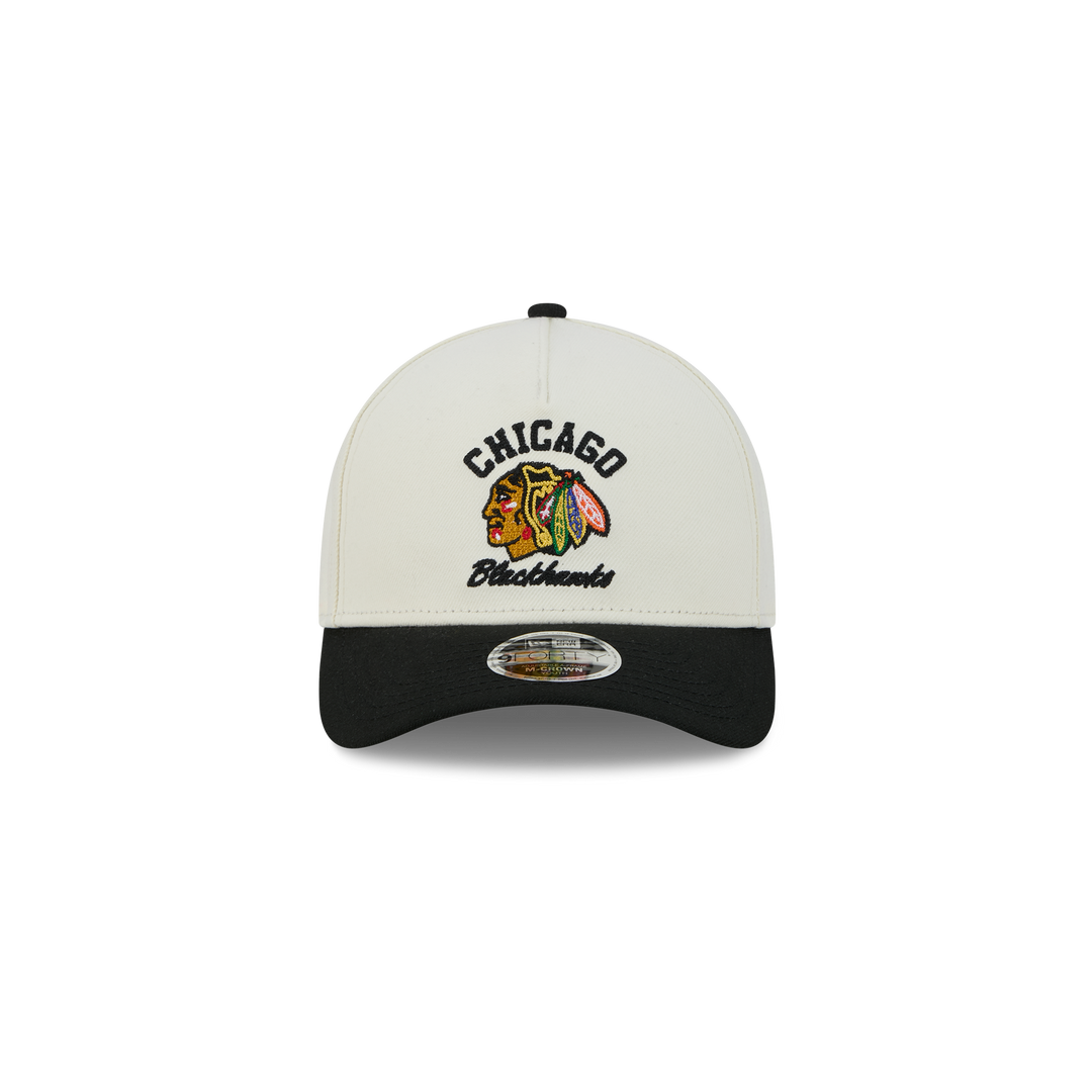 New Era Youth Chicago Blackhawks 9FORTY A-Frame Arch Snapback