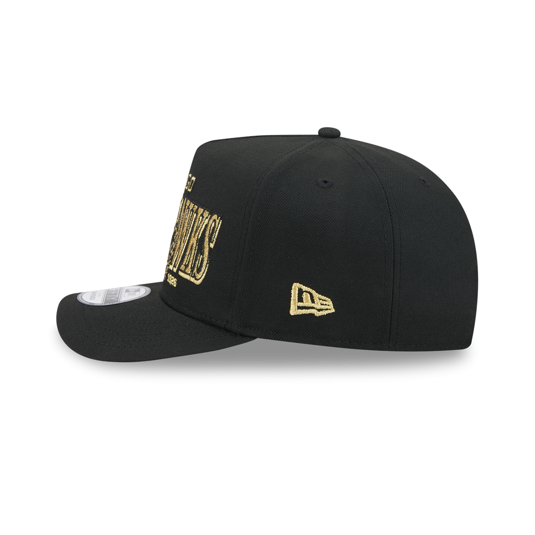 New Era Chicago Blackhawks 9FIFTY A-Frame Gold Laurel Snapback